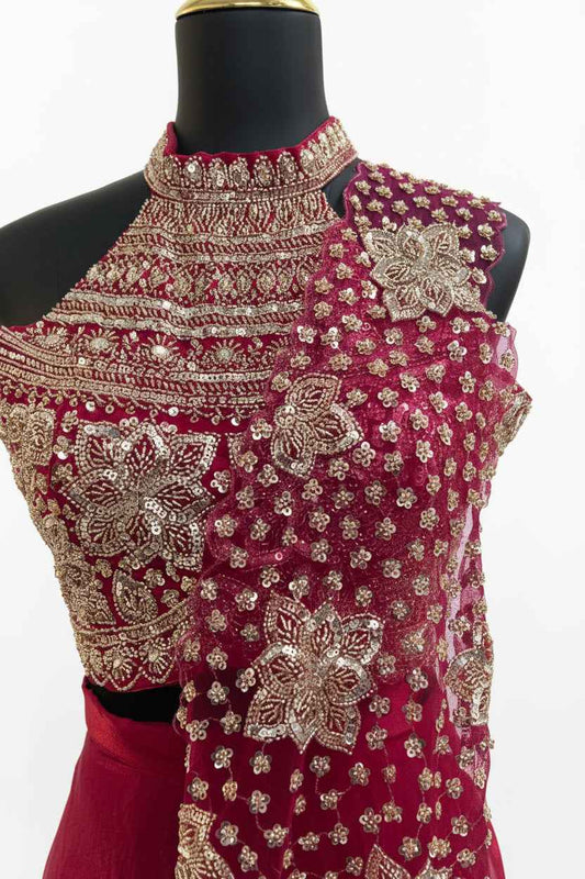 Readymade saree / pre pleated saree
