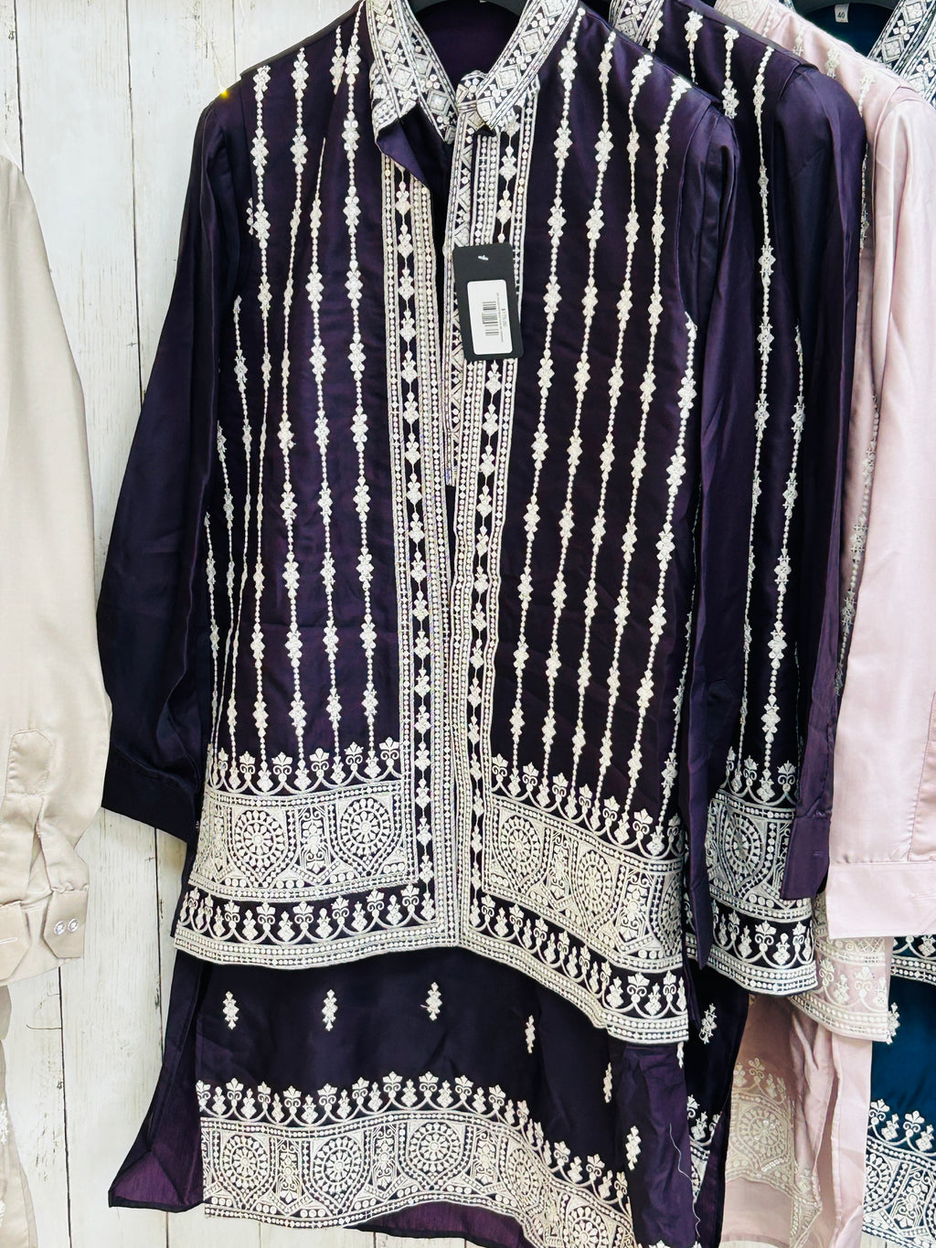 Half jacket kurta set / sherwani