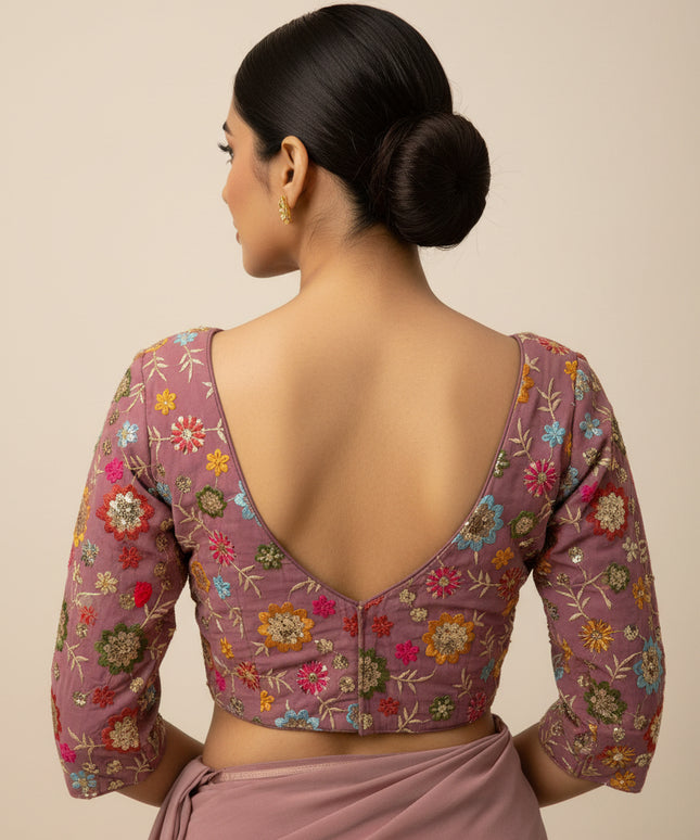 Long sleeve blouse