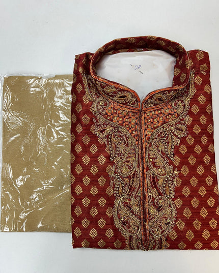 Yellow : Kurta pajama set by Kurti Connection USA