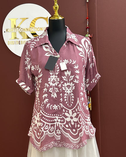 Printed top