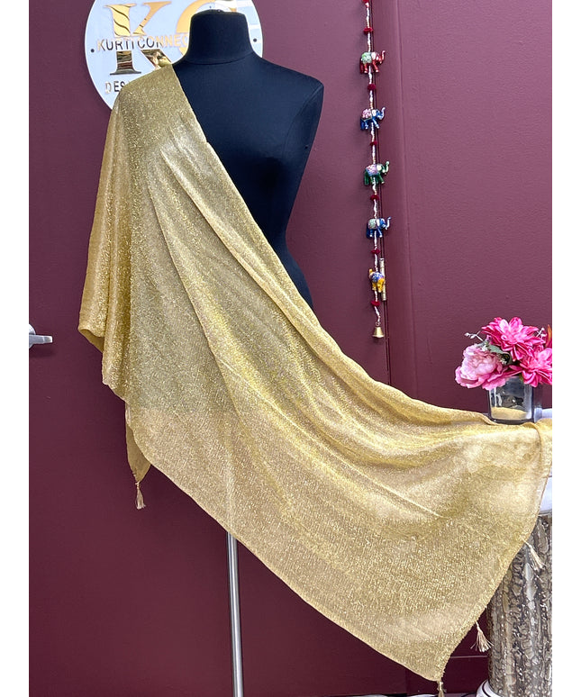 Gold dupatta