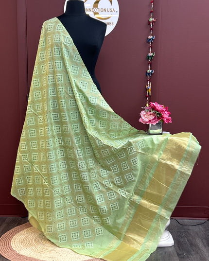 Light green dupatta