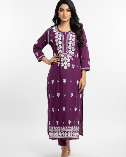 Chikankari kurti