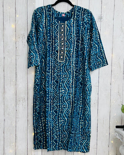 Bandhani Kurti set