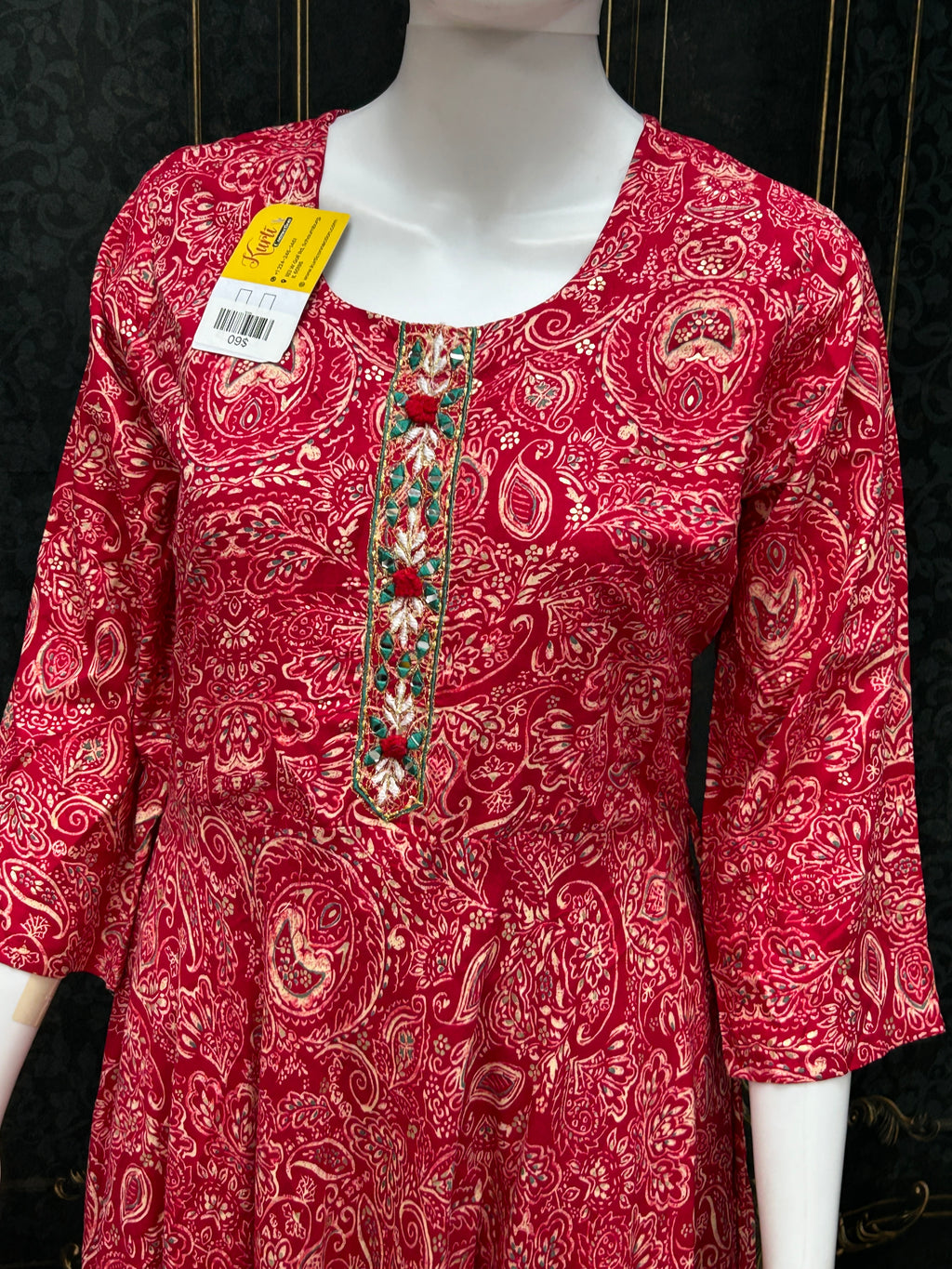 Rayon long kurti