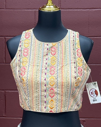 Sleeveless blouse