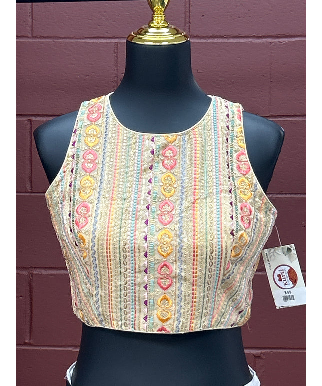 Sleeveless blouse
