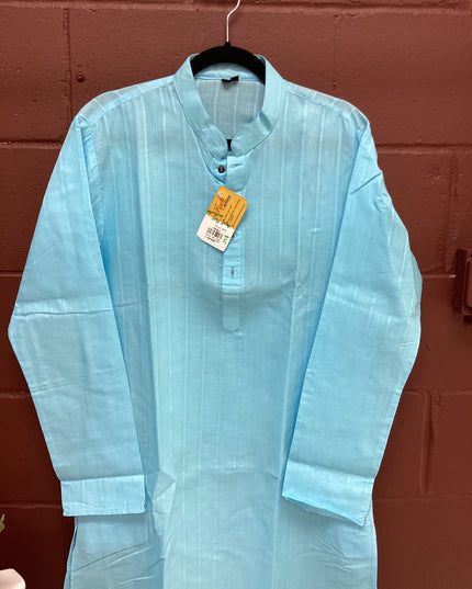 Blue ments kurta with pant