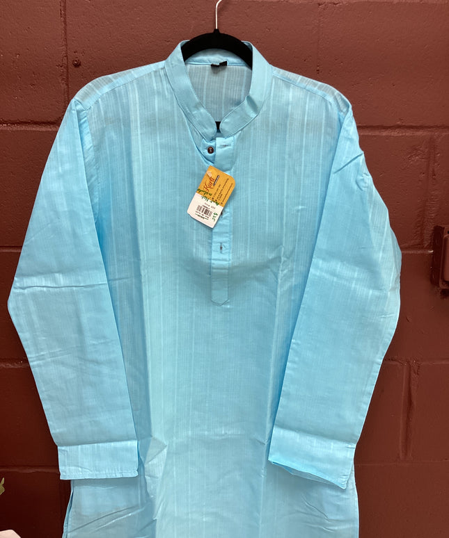 Blue ments kurta with pant