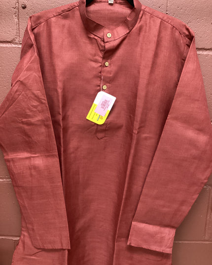 Brown mens kurta with pant