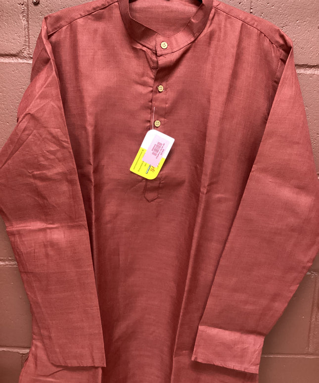 Brown mens kurta with pant