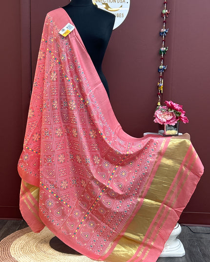 Light green dupatta