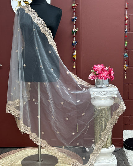 Grey dupatta