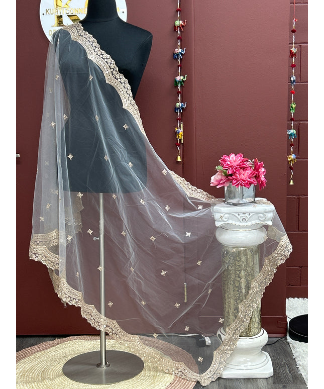 Grey dupatta