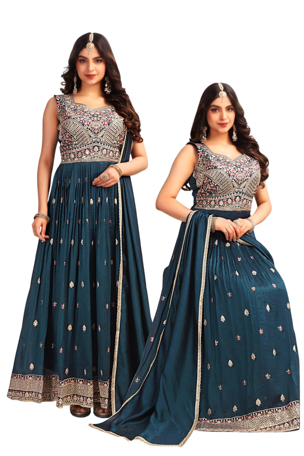 Indo western Anarkali
