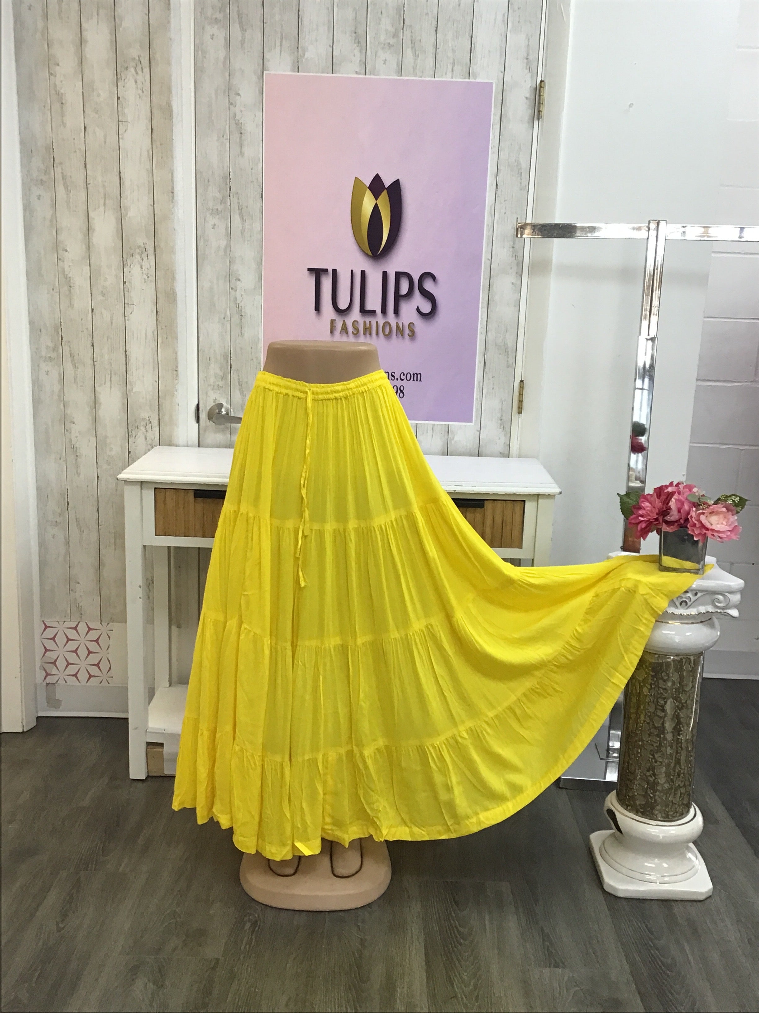 Rayon skirt : garba chaniya