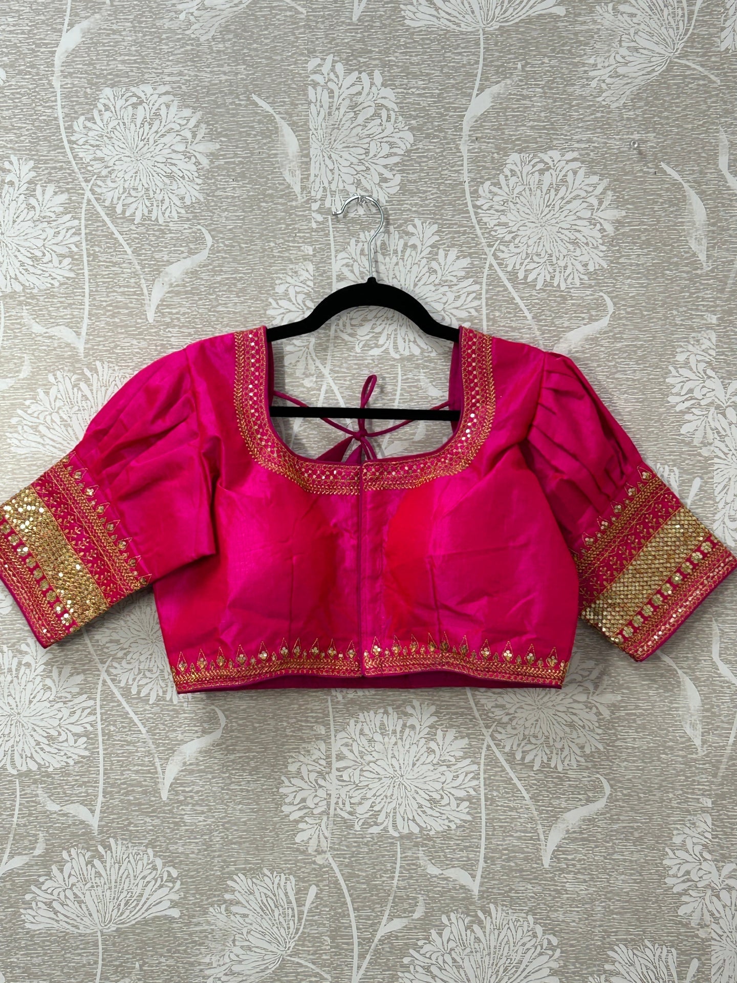Silk blouse by Kurti Connection USA