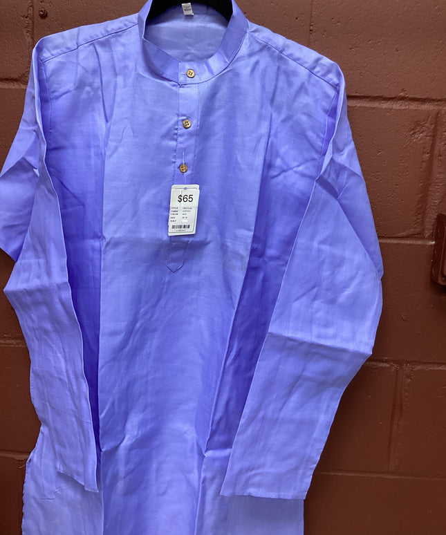 blue kurta set
