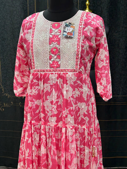 Mulmul cotton Kurti