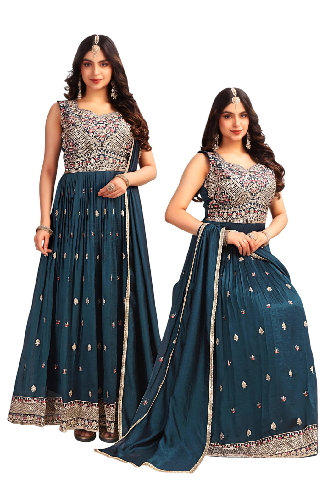 Indo western Anarkali