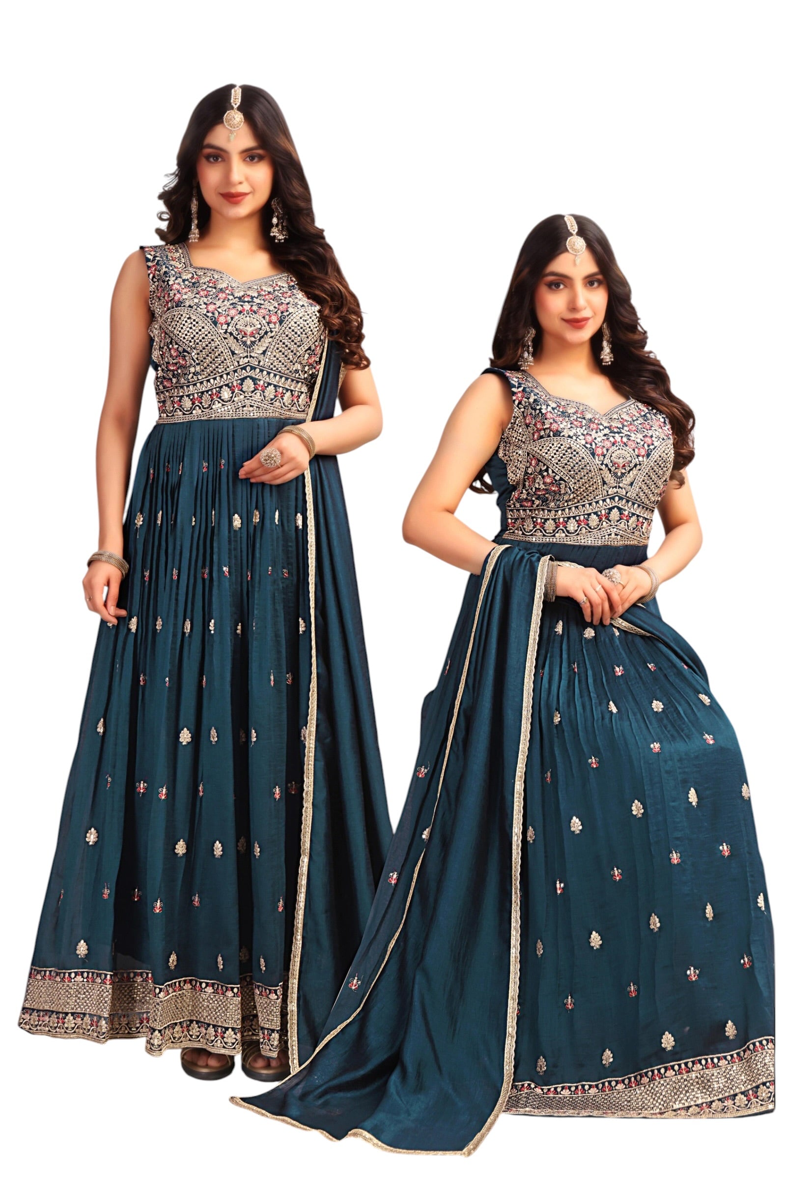 Indo western Anarkali