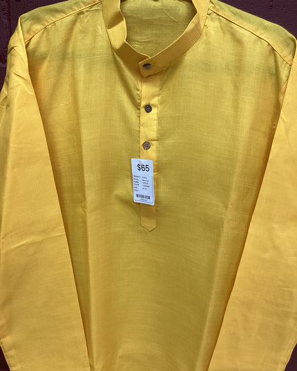 Turmeric shade mens kurta with pant