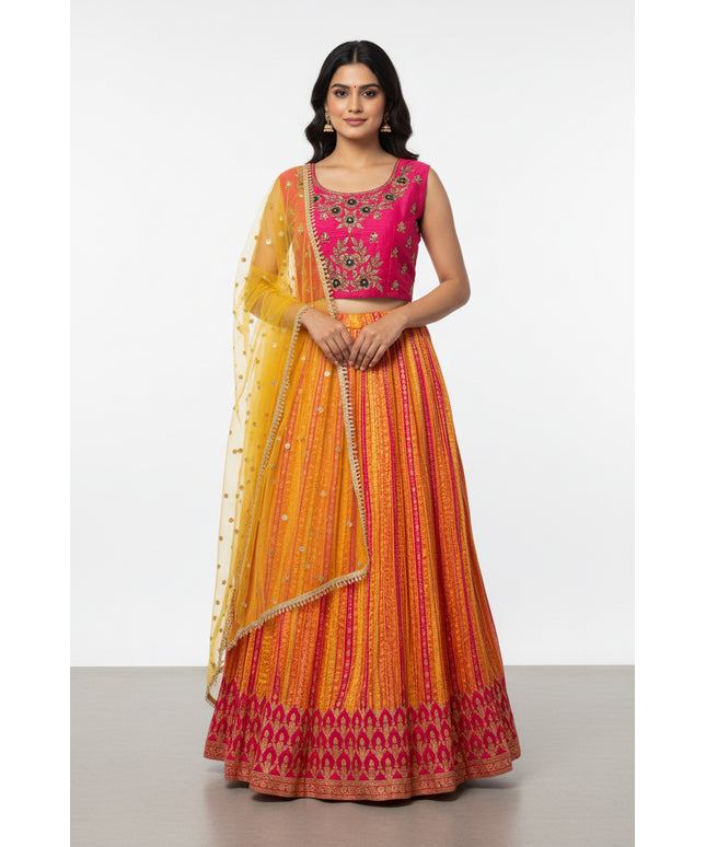 Multicolor legenga Choli set