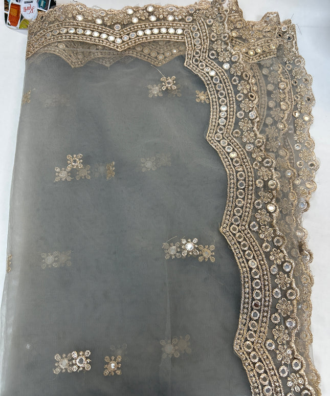 Grey dupatta