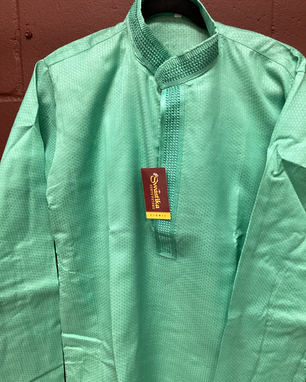 seagreen kurta set