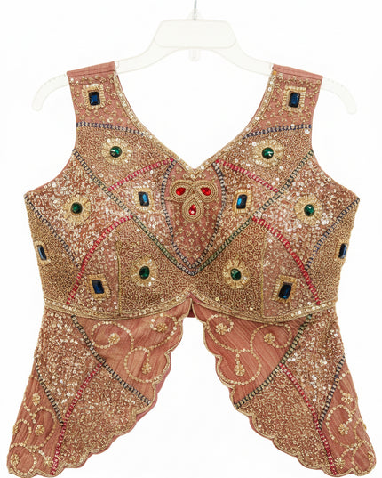 Stone embellished sharara set