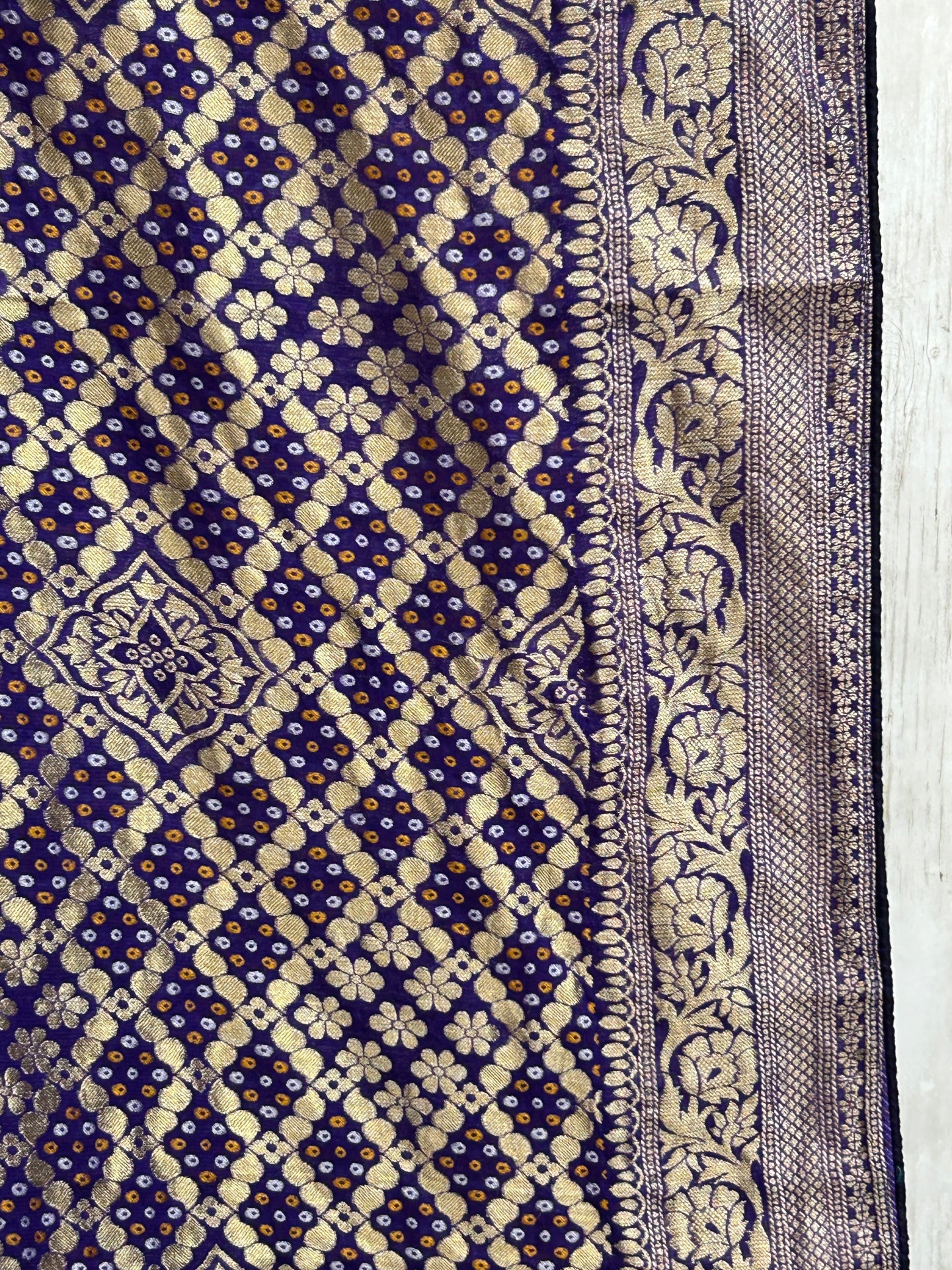 Bandhani patola saree