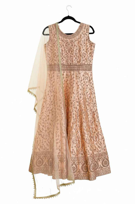 Party wear long gown for little girls