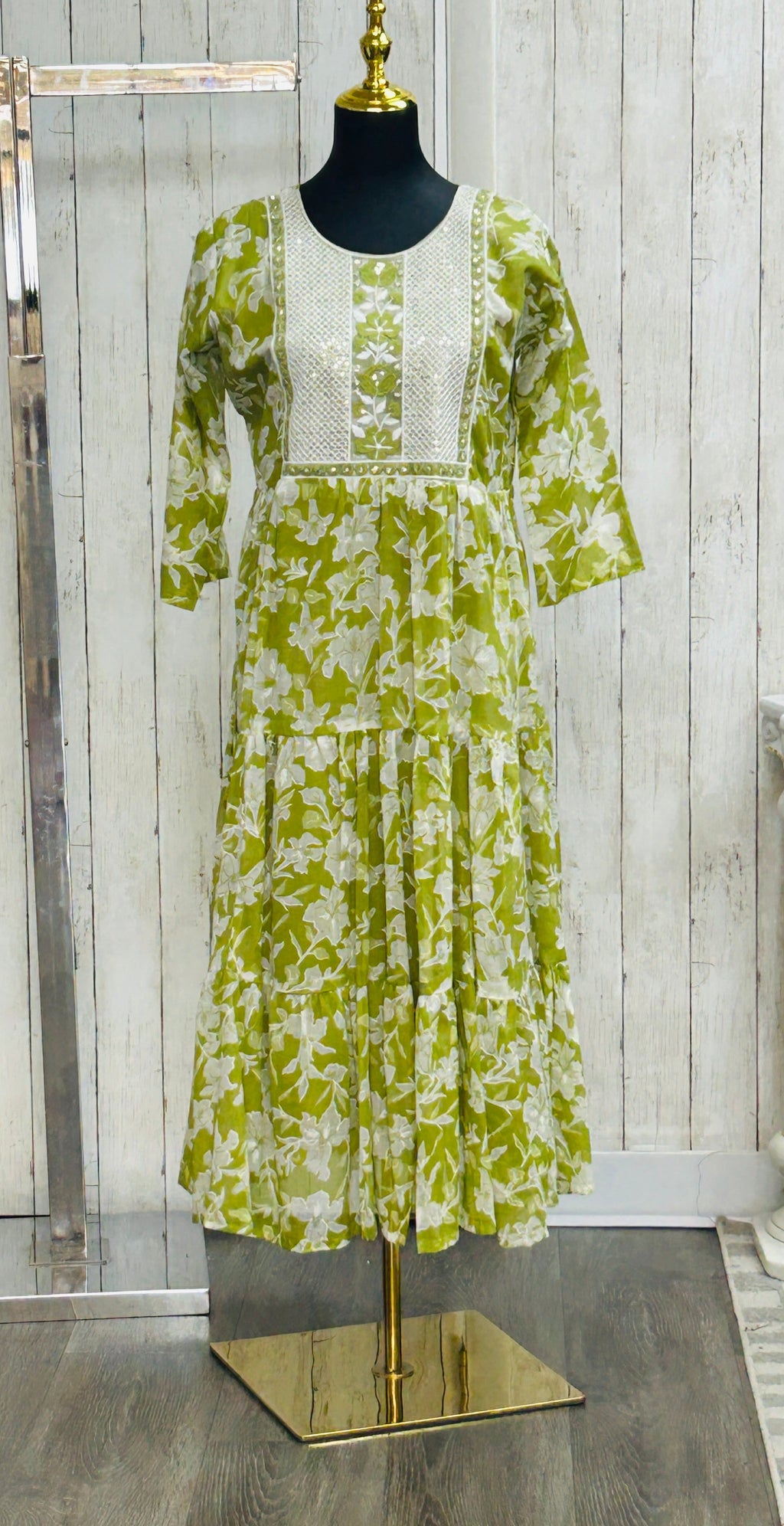 Cotton long kurti