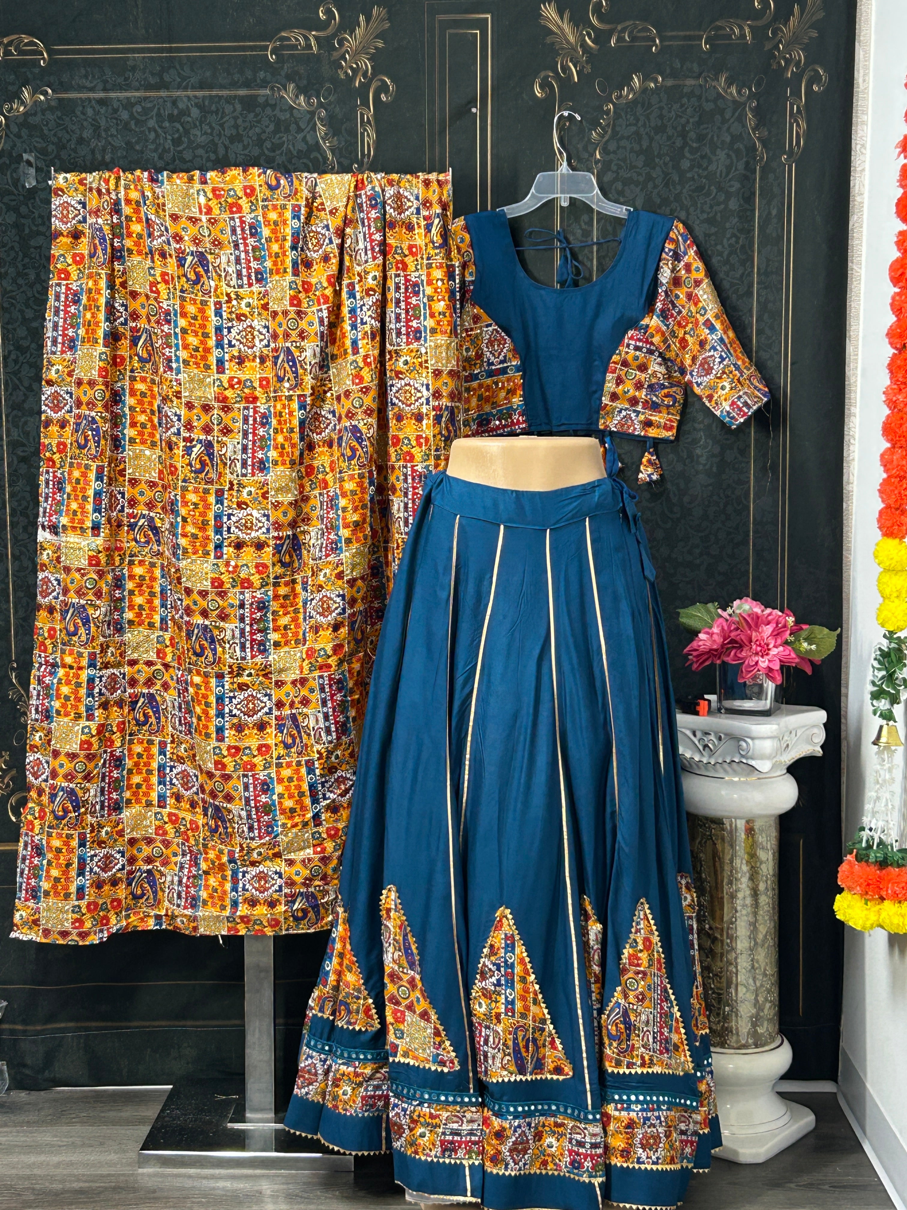Garba chaniya choli by Kurti Connection USA