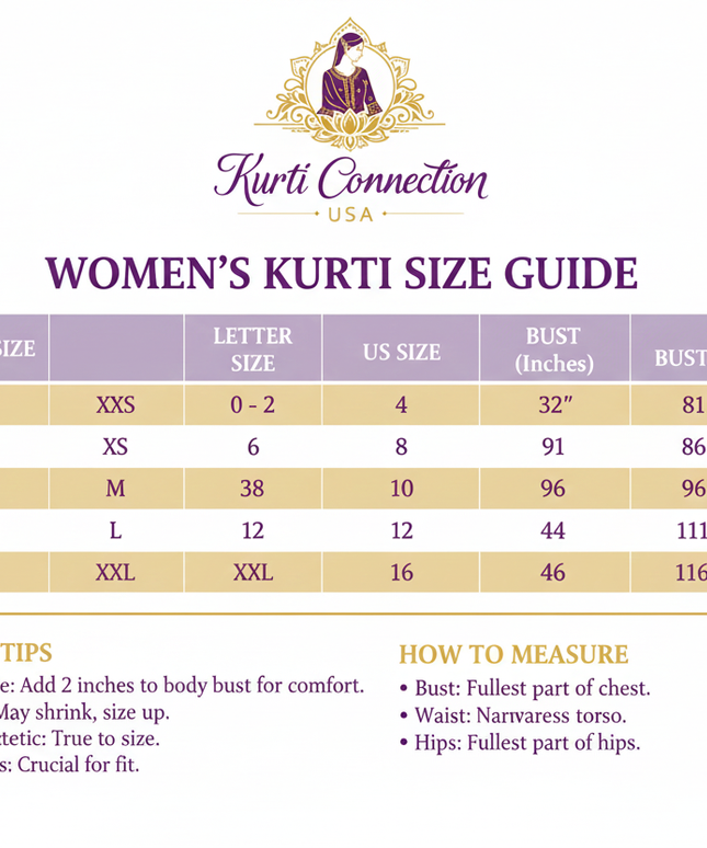 Party wear long kurti by Kurti Connection USA
