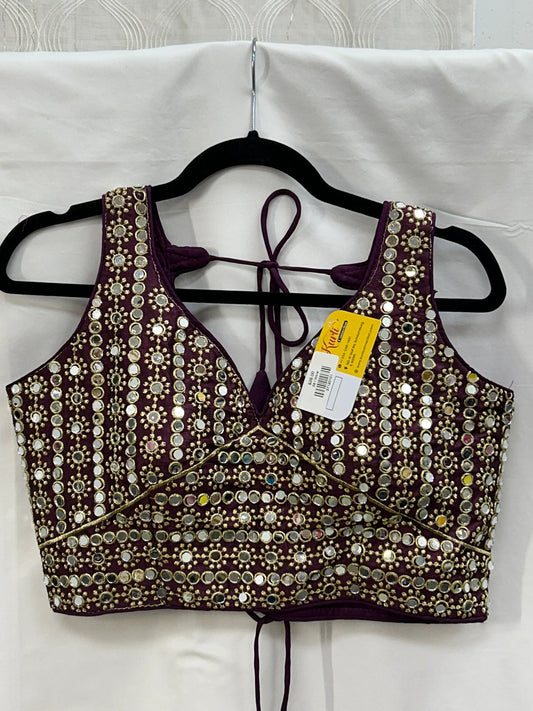 Mirror work blouse by Kurti Connection USA