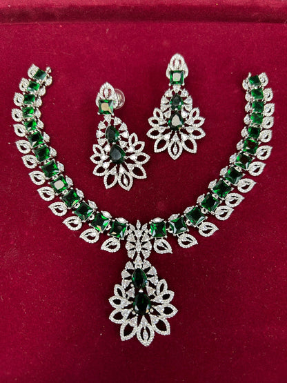 Statement necklace set by Kurti Connection USA