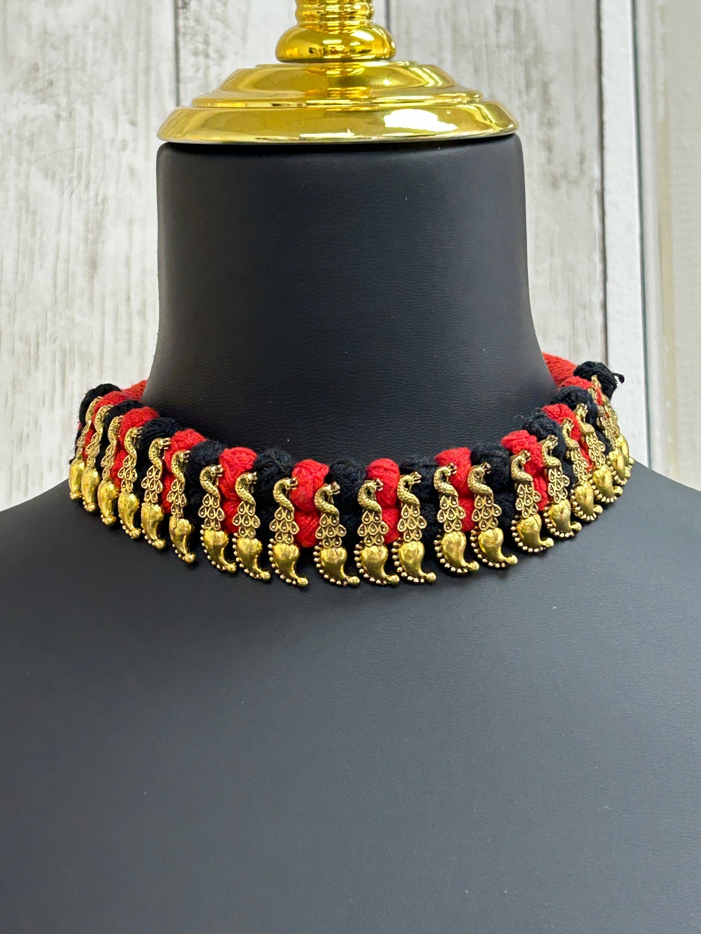 Kolhapuri necklace by Kurti Connection USA