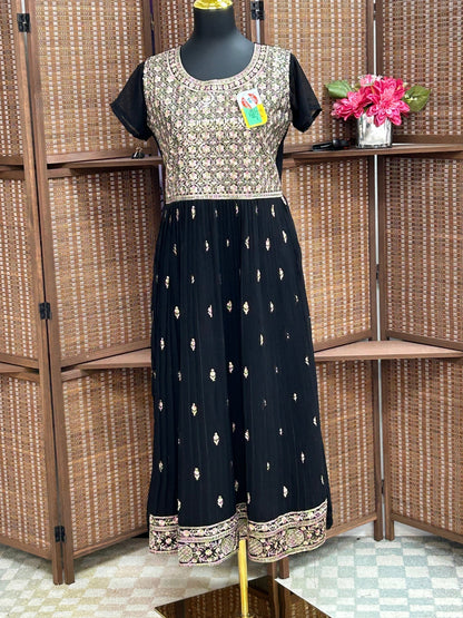 Chiffon long kurti