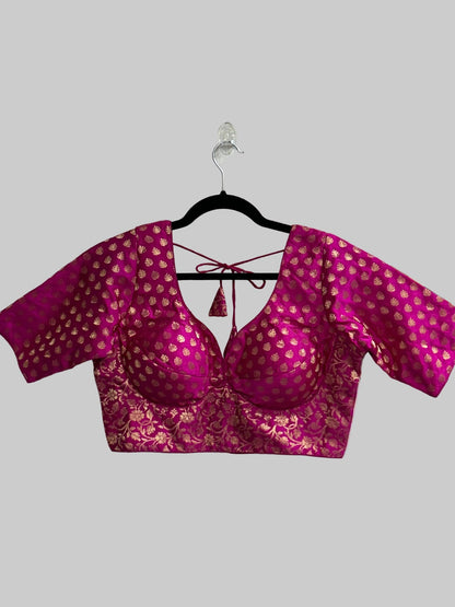 Dark Pink blouse