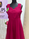 Chiffon long kurti / dress