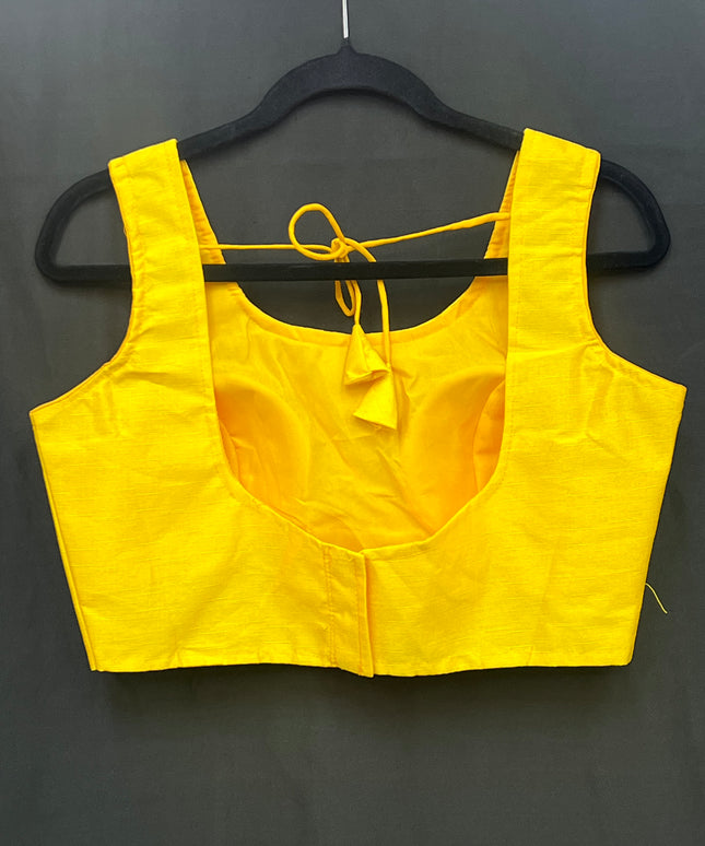 Yellow blouse