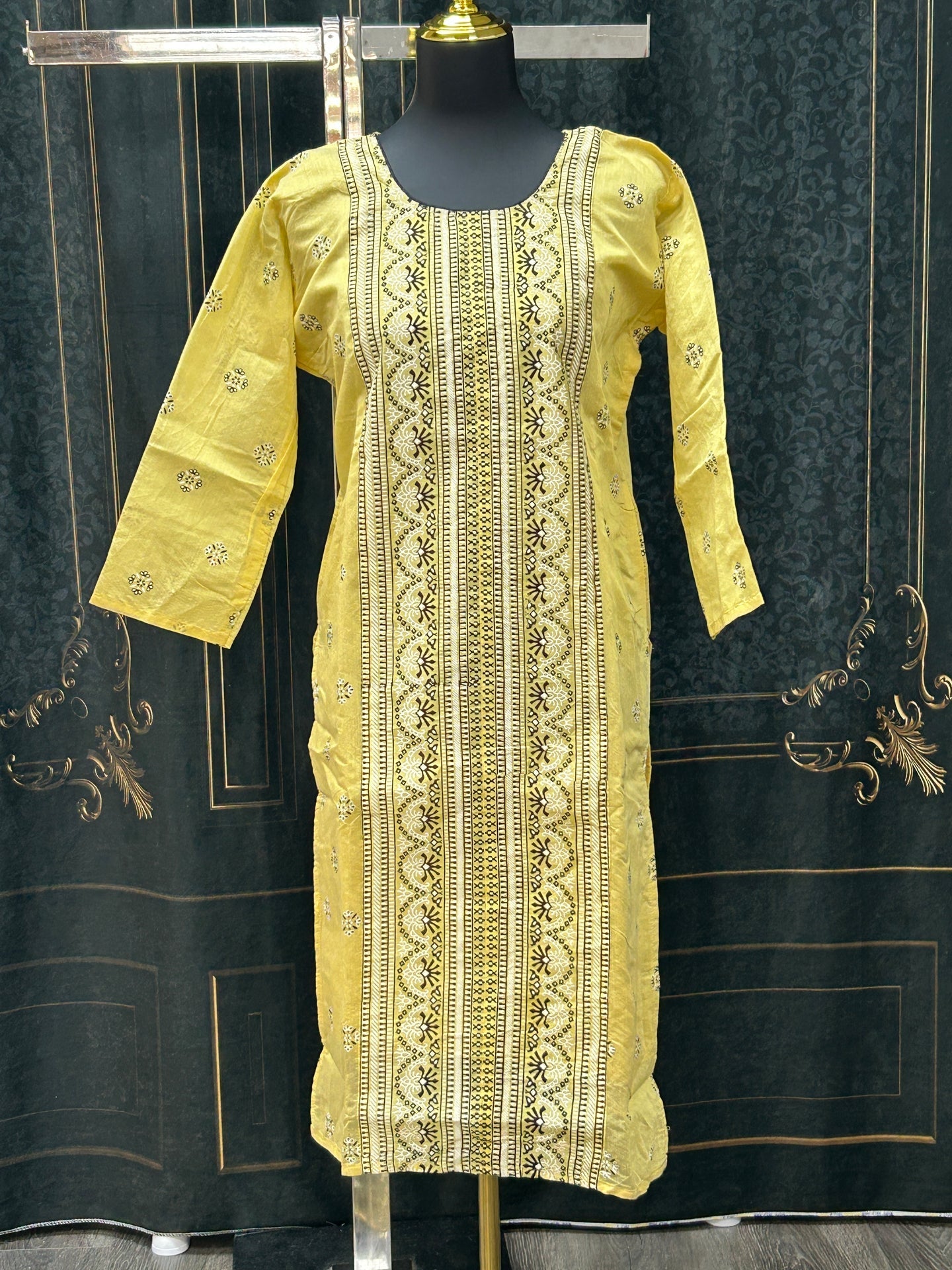 Chanderi silk kurti