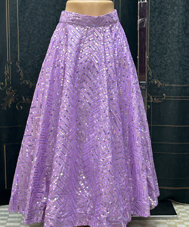 Sequin skirt : garba chaniya