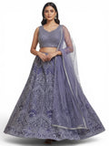 Lavender purple lehenga Choli