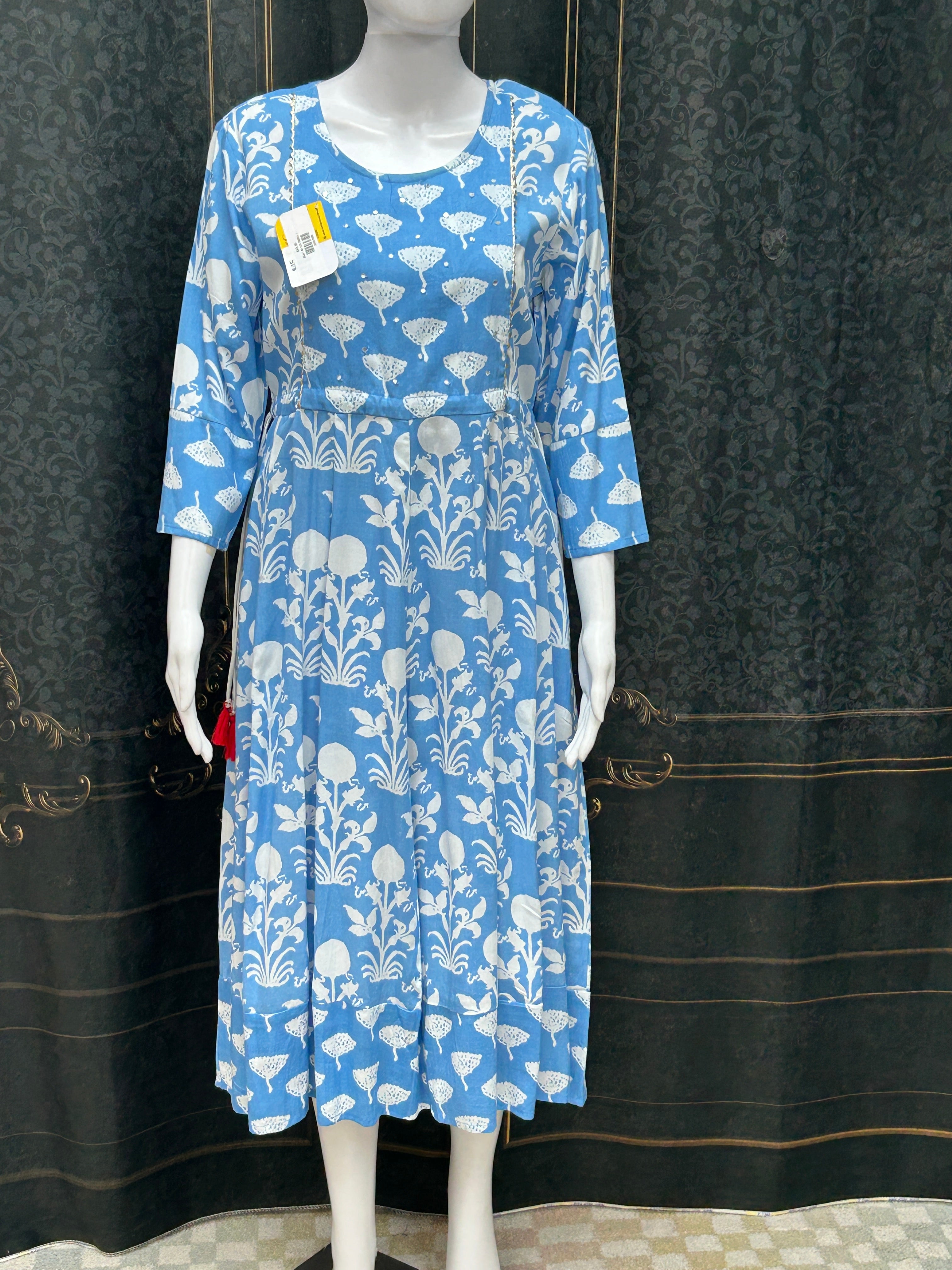 Rayon long kurti