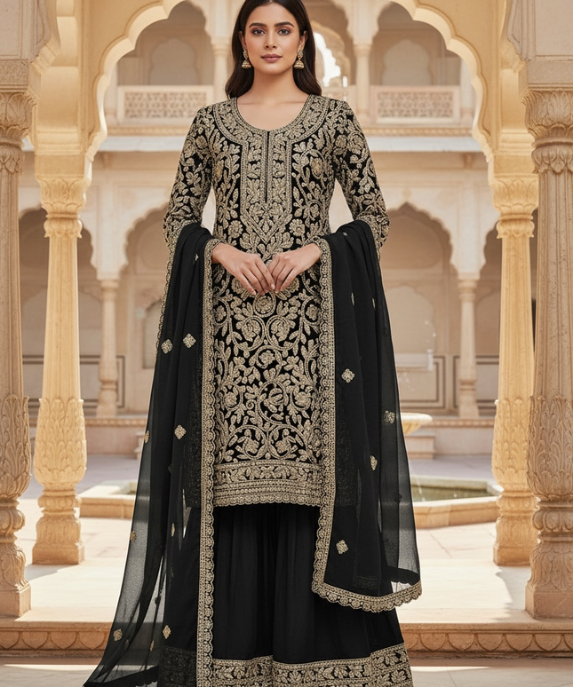 Party wear sharara suits