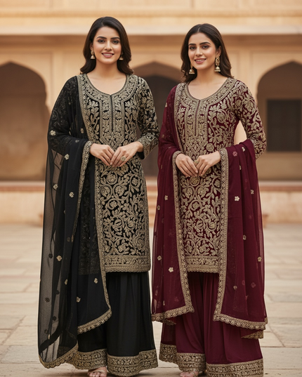 Party wear sharara suits