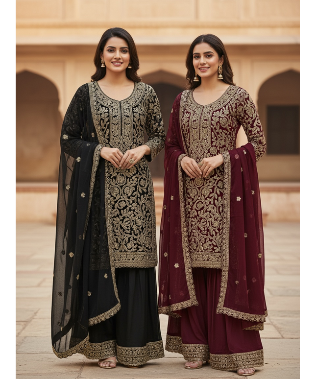 Party wear sharara suits